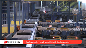 Roofing shingles - how it is made? Part 3: Roofing shingles (subtitles)