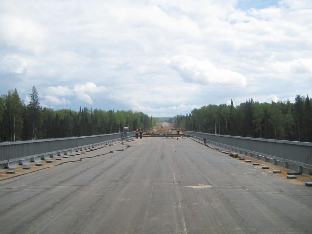 Bridge across the River Kama