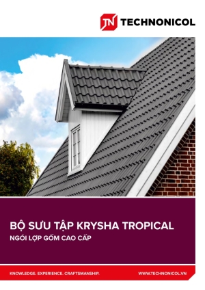 KRYSHA TROPICAL Ngói lợp gốm cao cấp