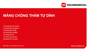 MÀNG CHỐNG THẤM TỰ DÍNH