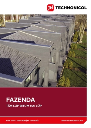 FAZENDA tấm lợp bitum hai lớp