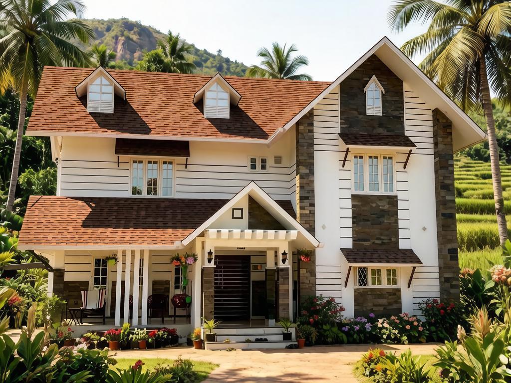 COUNTRY AR: architectural roofing where each of the fifteen shades finds its home among Vietnam's landscapes