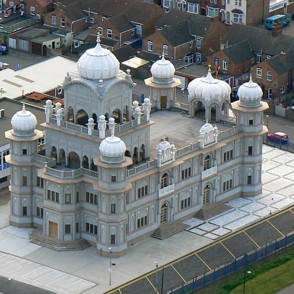 The Guru Nanak Gurdwara Temple