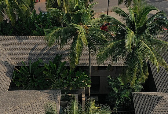 Architectural roofing where each shade finds its home among Vietnam's landscapes