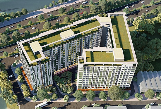 Chống thấm móng cho nhà ở xã hội: Phước Tân Block B, Biên Hòa
